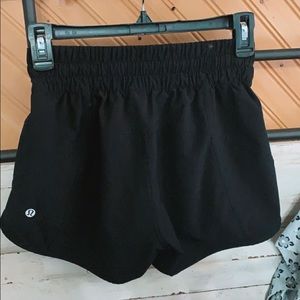 Lululemon black shorts- size 4